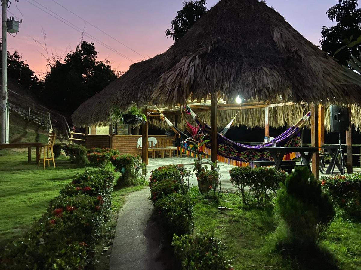 Ecohostal Palmares Del Rio Guachaca Dış mekan fotoğraf