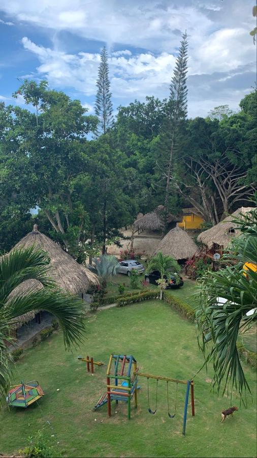Ecohostal Palmares Del Rio Guachaca Dış mekan fotoğraf