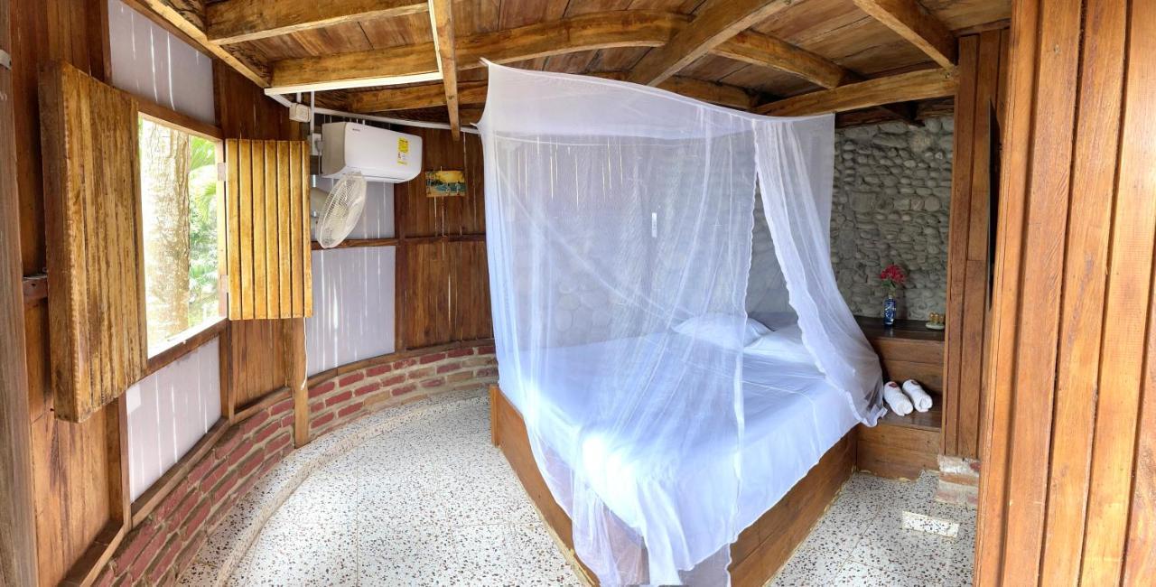 Ecohostal Palmares Del Rio Guachaca Dış mekan fotoğraf
